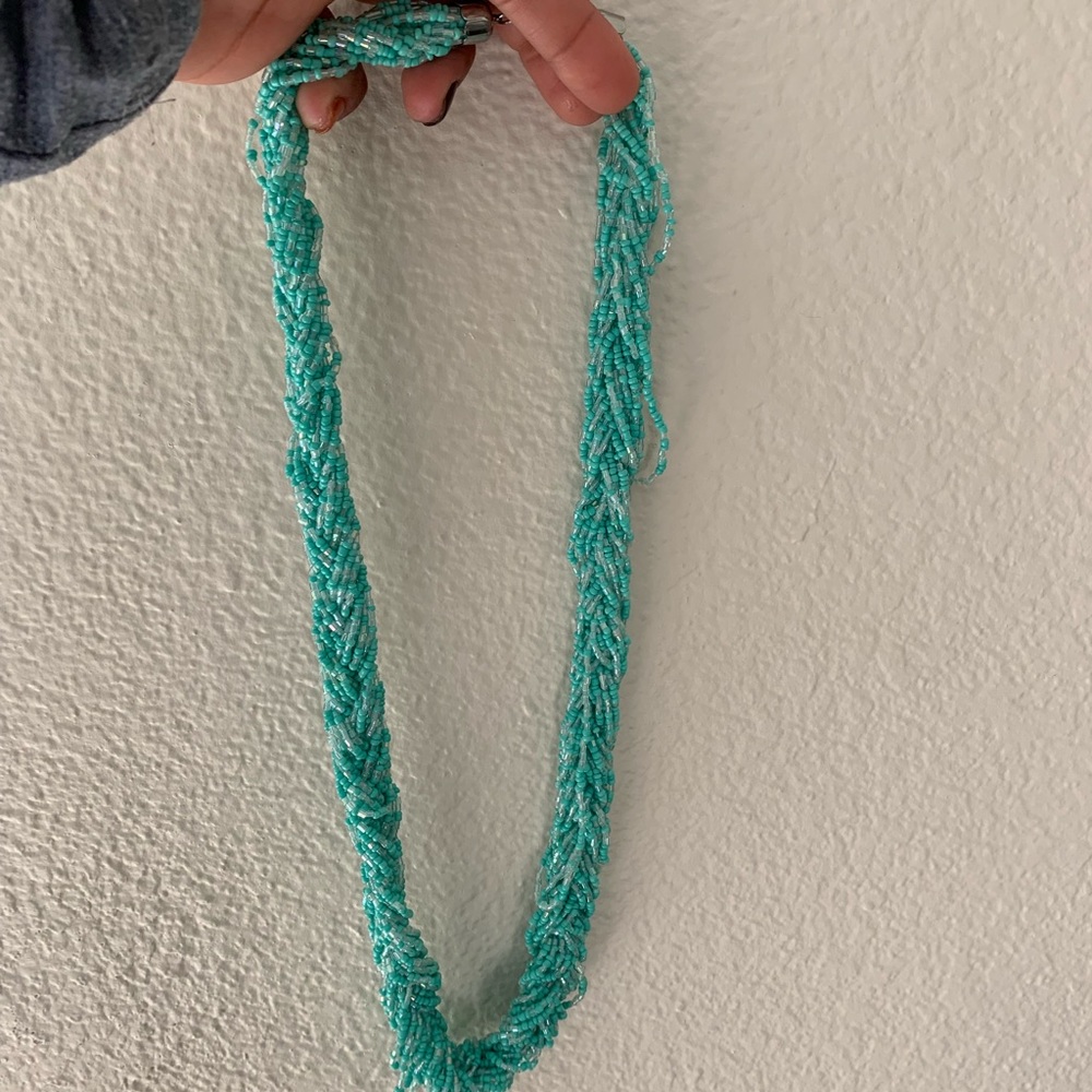 Braided Turquoise necklace